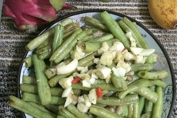 素炒豆角-解暑菜