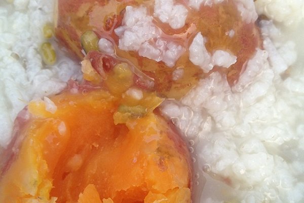 山芋绿豆粥