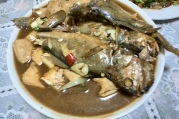 酱烧小黄鱼