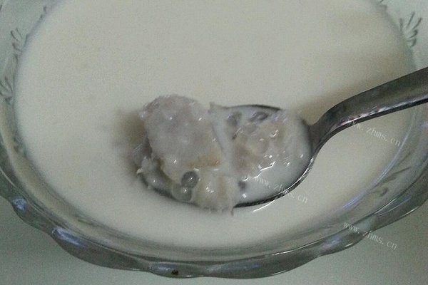 椰汁香芋西米露