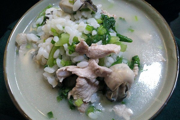 家常鲜蚝粥