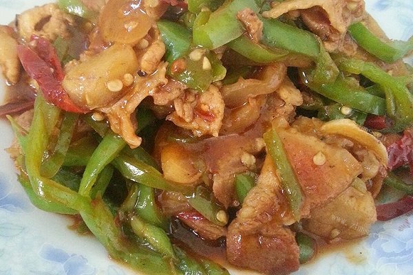 青椒肉片