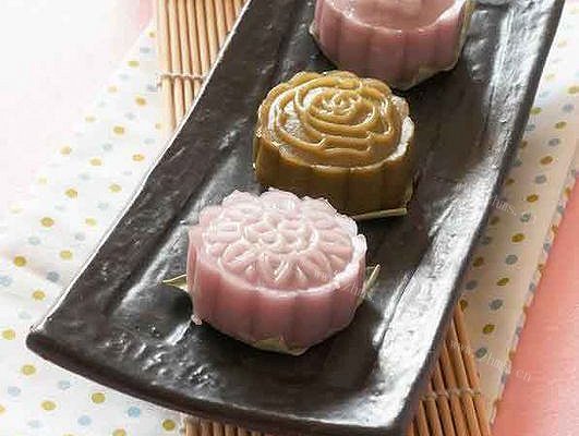 春天的花样糯米饼