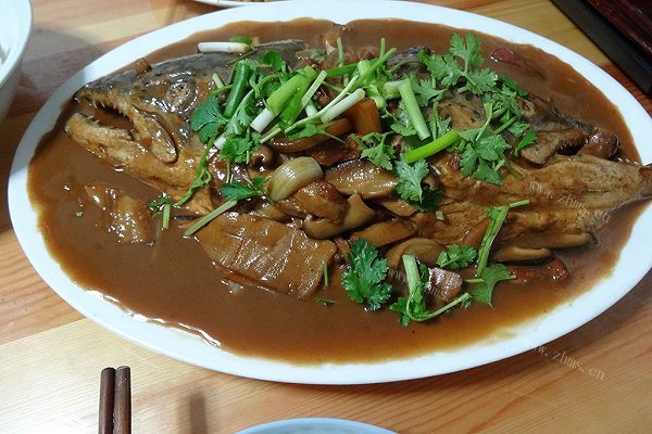 自制鱼头泡烧饼