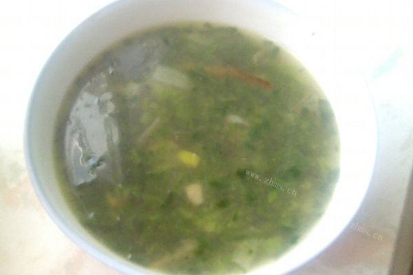 家庭版菠菜汤