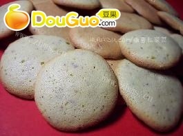 美味的杏仁小西饼