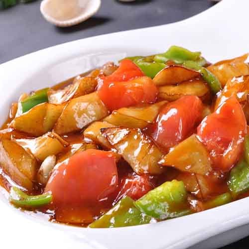 自己做的烧茄子