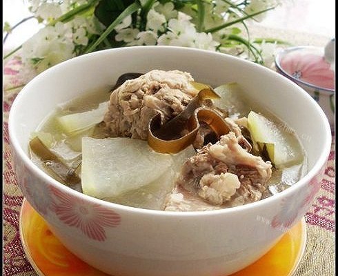 冬瓜海带排骨汤