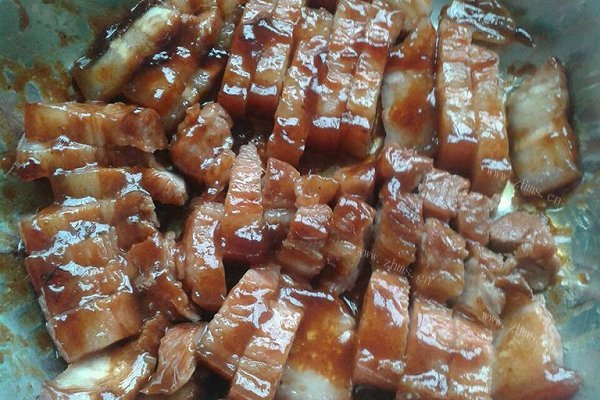自制简单电饭煲叉烧肉