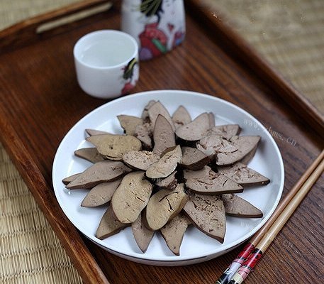自制卤鸡肝