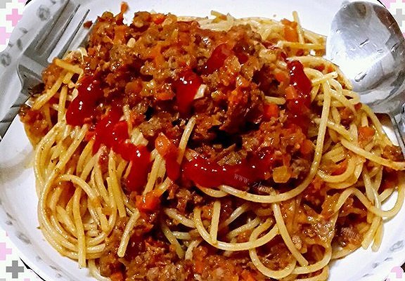 美味波罗尼亚肉酱面