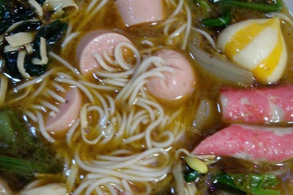 自制酸辣面