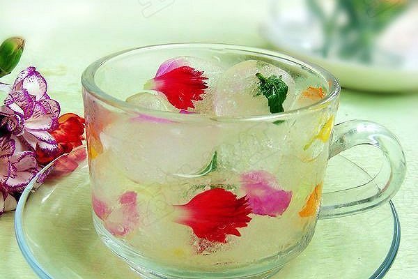 鲜花冰块