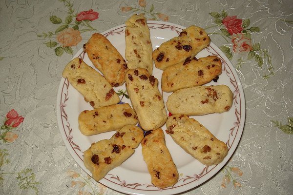 葡萄黄油饼干