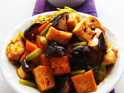家常版干煎辣豆腐