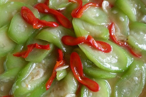 素炒丝瓜