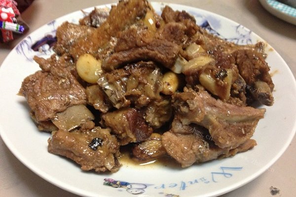 刀鱼焖排骨