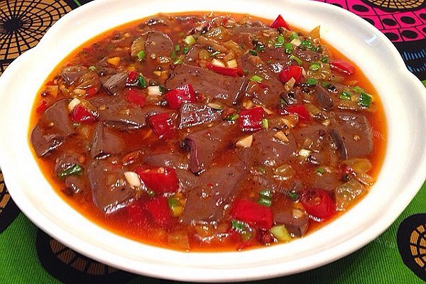 家常泡椒鸭血