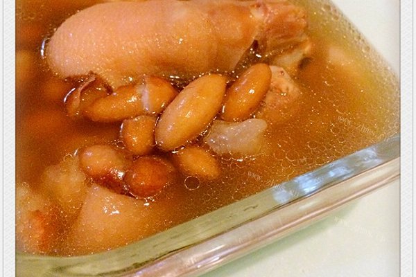 花豆炖猪蹄