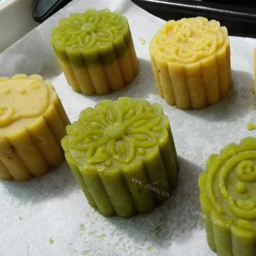 自制的绿豆糕