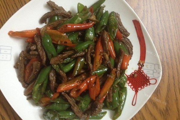 小尖椒炒牛肉