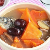 红枣鲫鱼木瓜汤