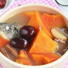 红枣鲫鱼木瓜汤