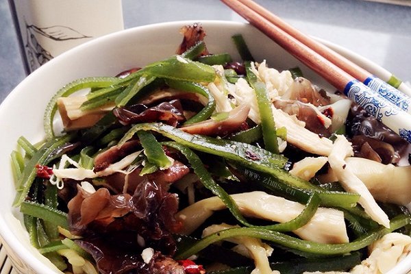 梁食清爽夏日海带杂拌