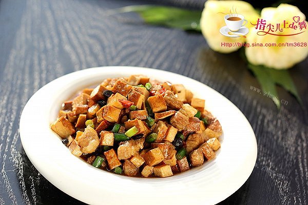 豆豉炒香干