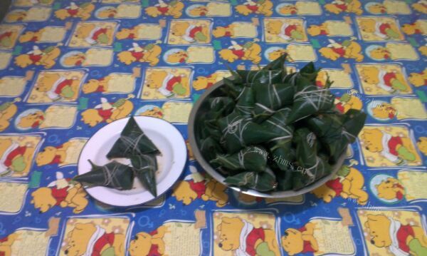 红豆蜜枣粽子