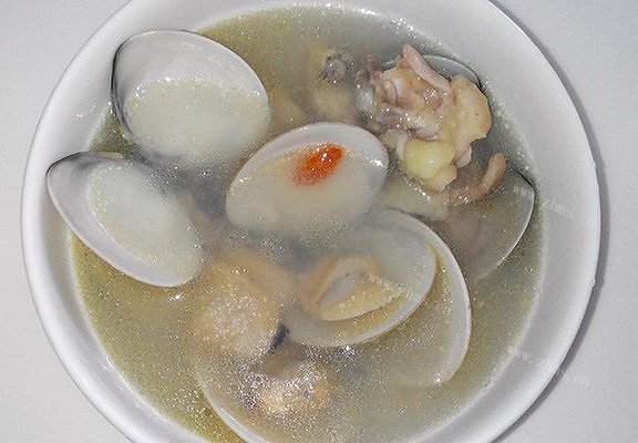 车螺鸡汤