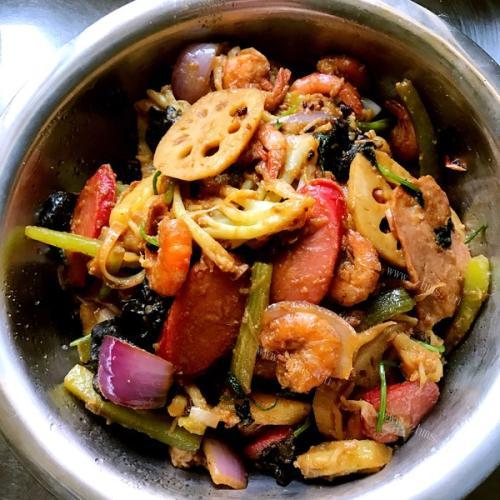 简单版麻辣香锅