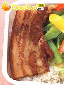 美味的五香卤肉