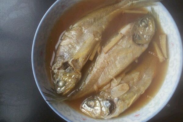 家常电饭煲（微波炉）黄鱼