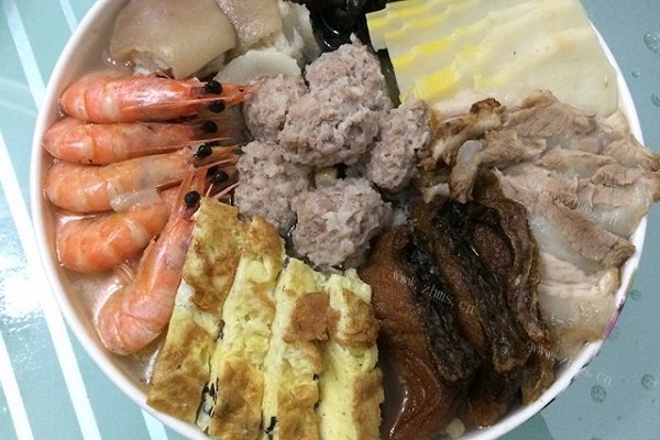浦东老八样之蒸三鲜#舌尖上的中国#