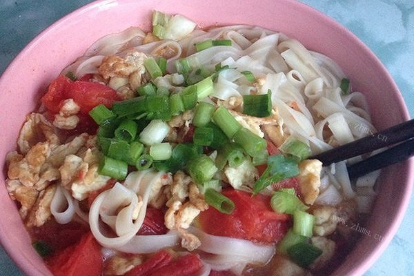 家常西红柿鸡蛋面