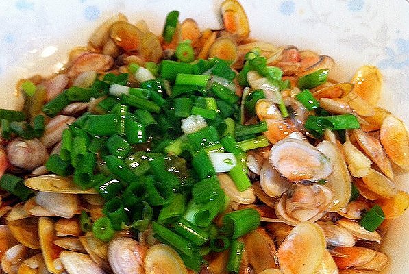 葱油海瓜子（扁蛏）