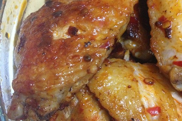 少油的干锅鸡翅