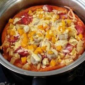 自制水果披萨