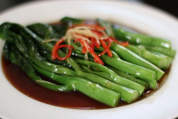 美味白灼芥兰