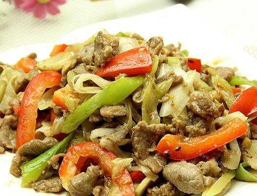 家常葱爆羊肉