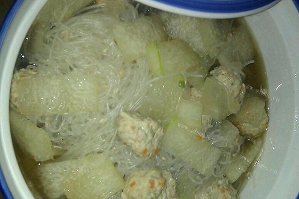 肉丸冬瓜汤