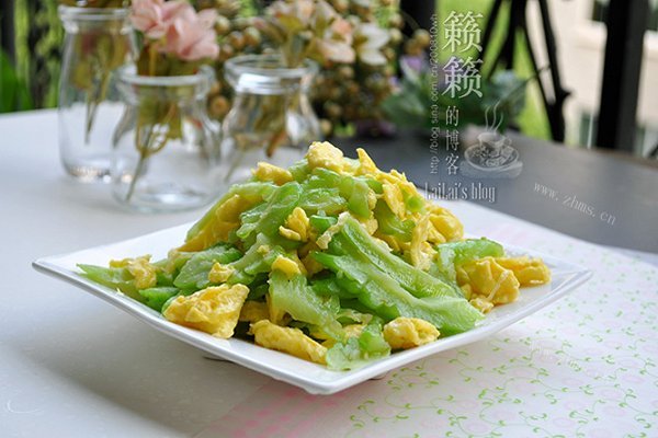 苦瓜炒蛋