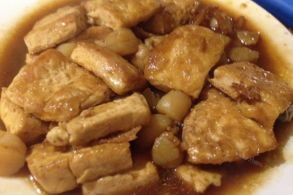 家常干贝烧豆腐