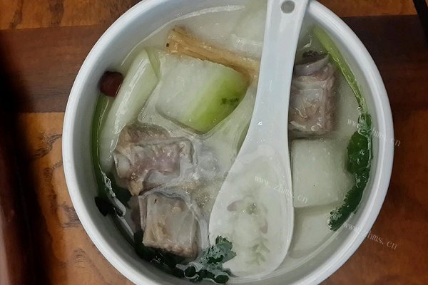 冬瓜排骨汤（两人份）