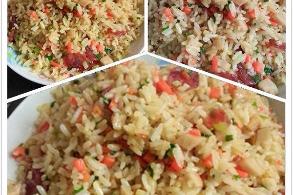 腊肠蛋炒饭