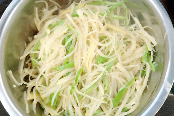 青椒土豆丝