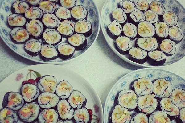 DIY手工紫菜包饭