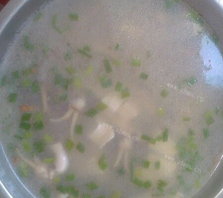 豆腐蛏子汤