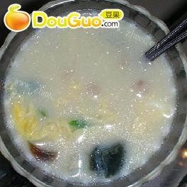 家庭版皮蛋瘦肉豆腐羹